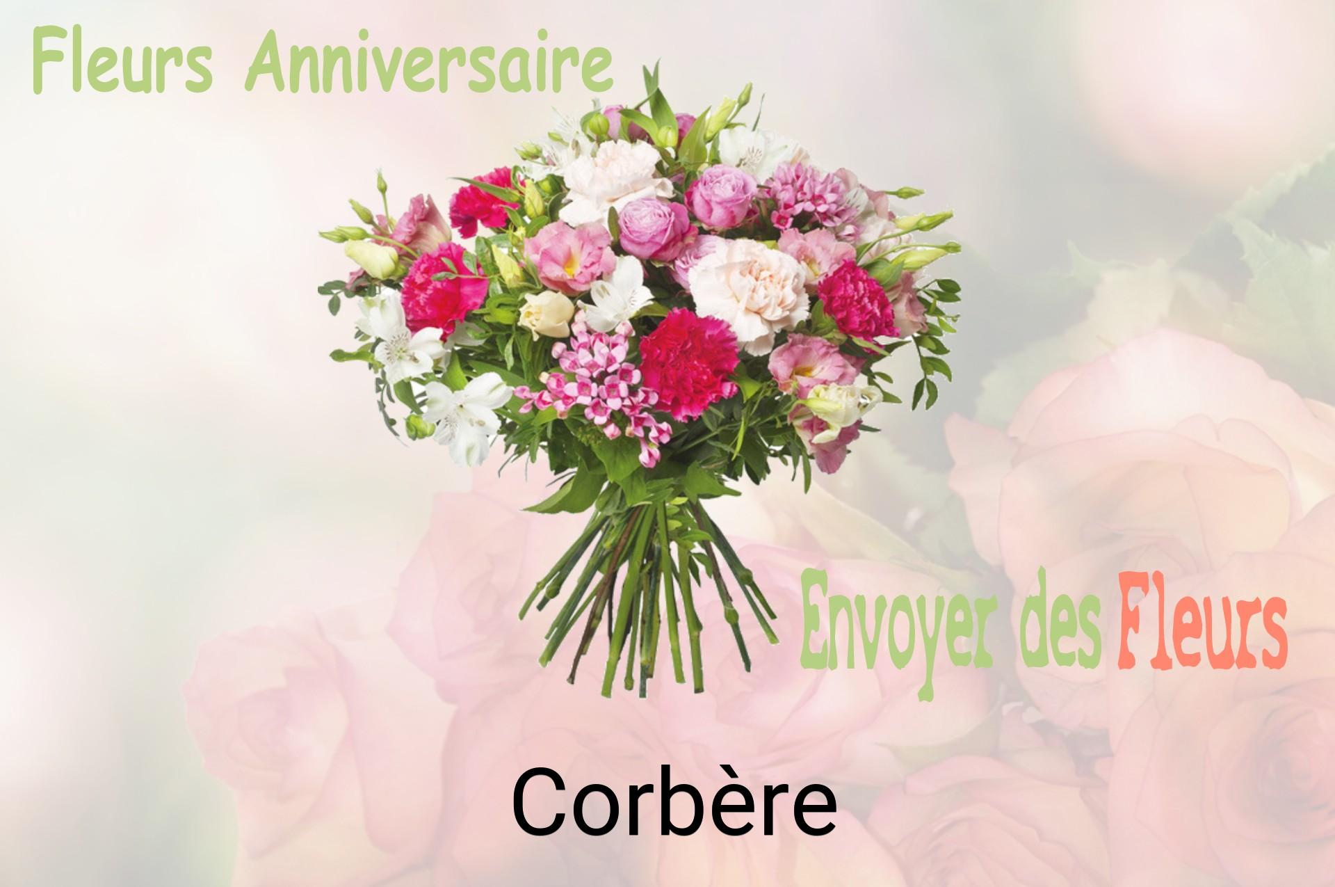 Bouquet de fleurs d’anniversaire livré à Corbère